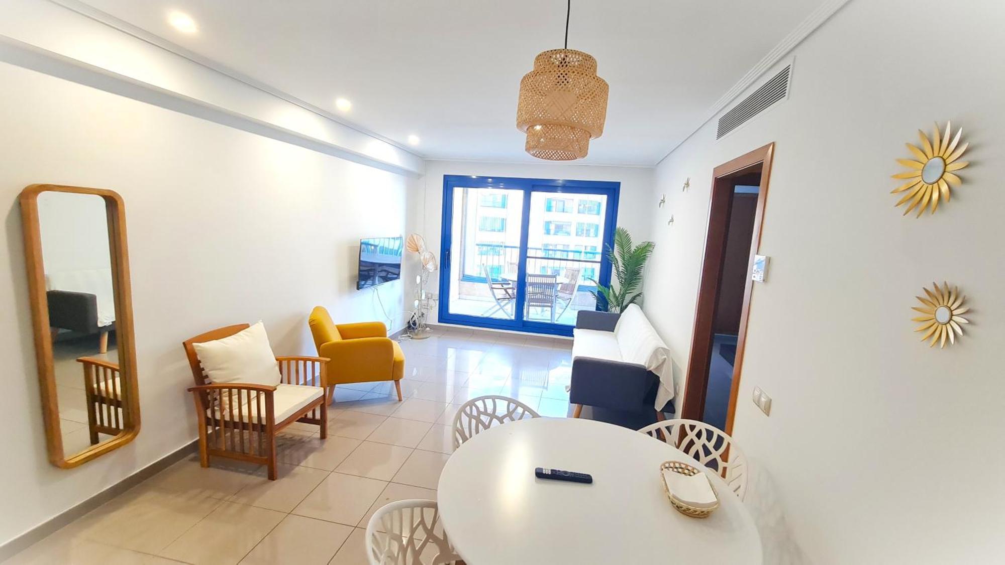 Beach Valencia Luxury D15-9 Apartment With Terrace And Sea Views With Two Rooms 外观 照片